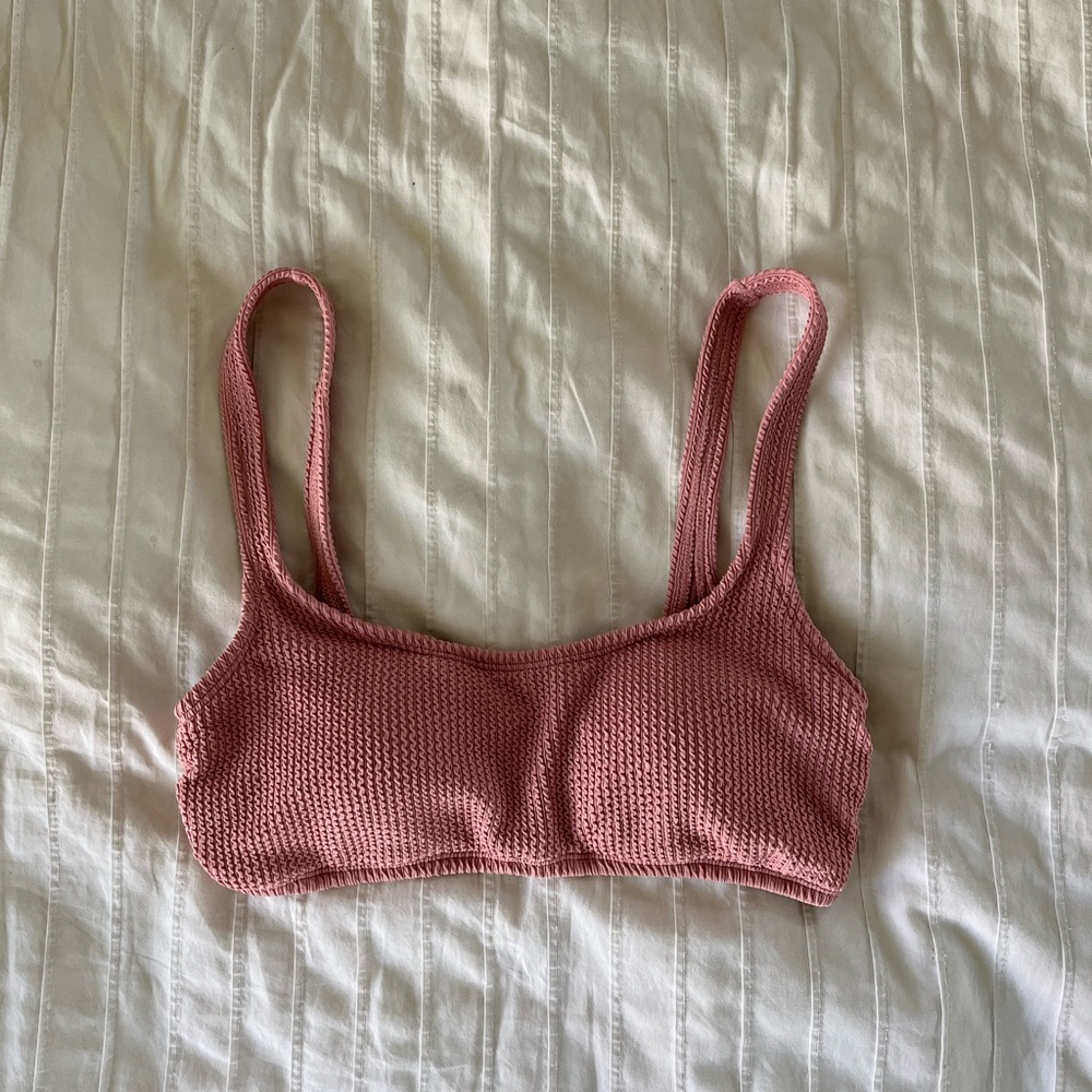 Ribbed Bikini Top